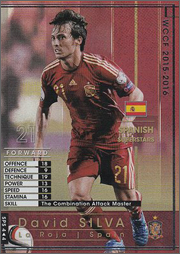 wccf EX ダビド・シルバ ダビド・シルバ | WCCF カードデータ詳細